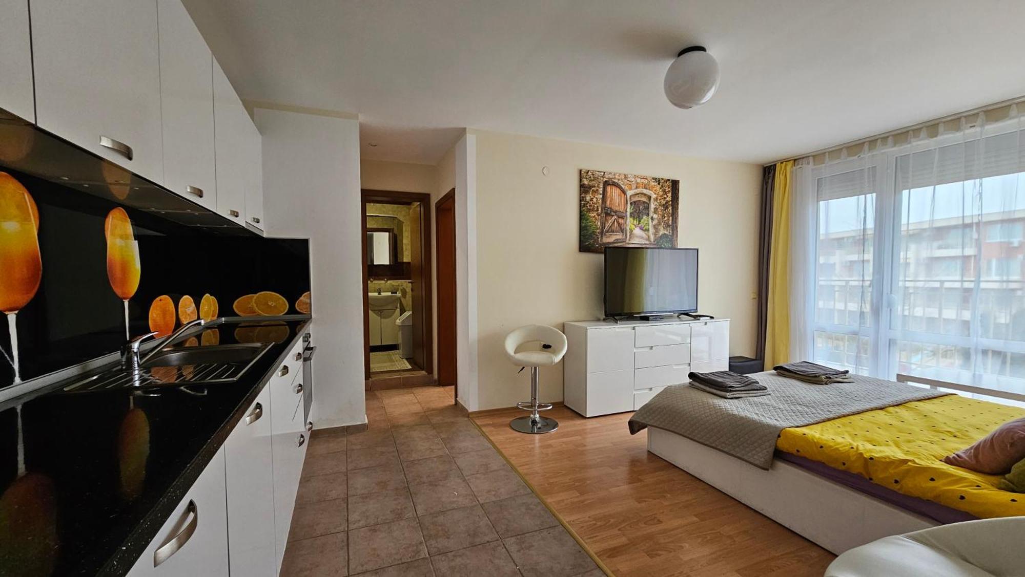 2 Zimmer Wohnung Sunny Beach Dış mekan fotoğraf