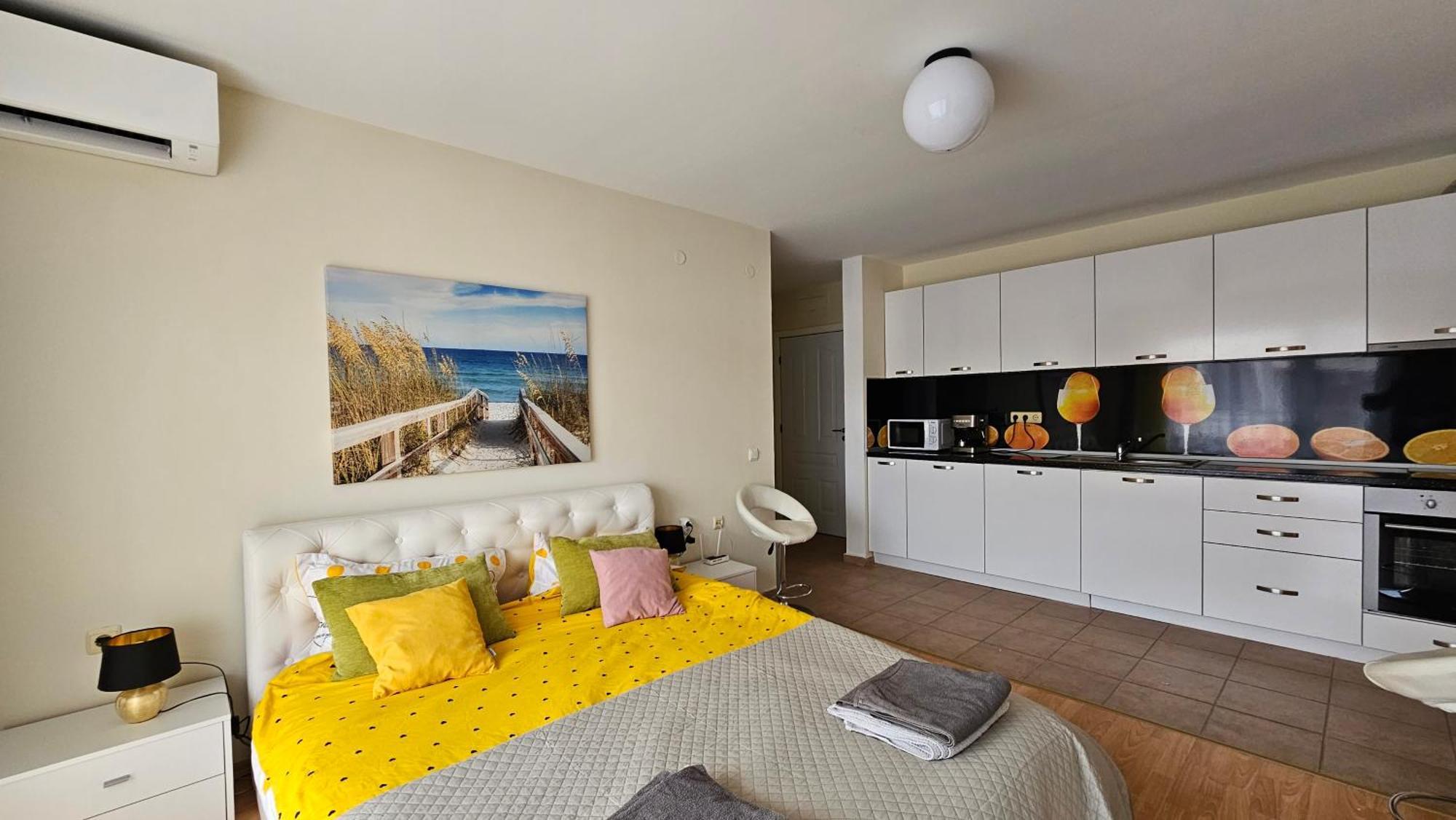 2 Zimmer Wohnung Sunny Beach Dış mekan fotoğraf
